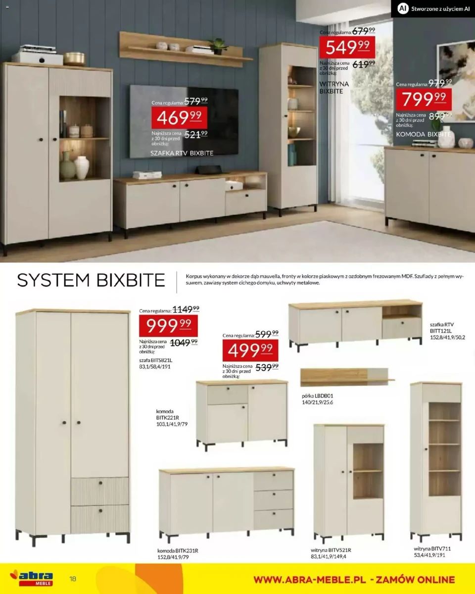 Gazetka Abra Meble, strona 18 z 38