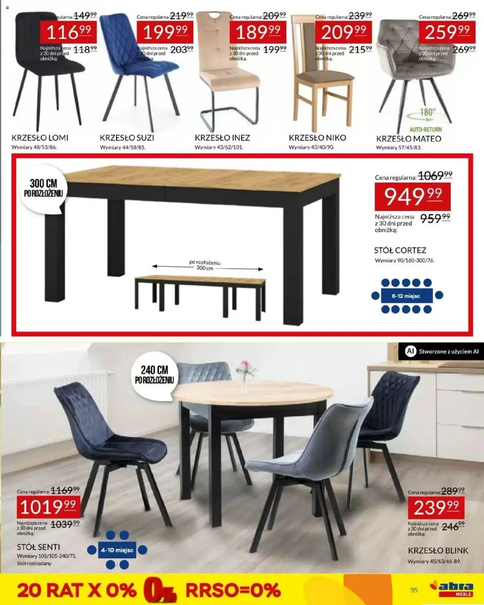 Gazetka Abra Meble, strona 35 z 38