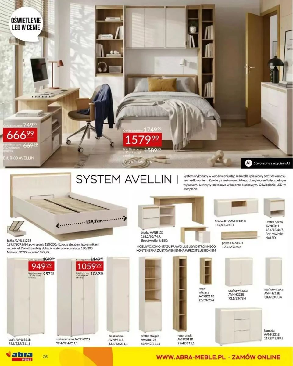 Gazetka Abra Meble, strona 26 z 44