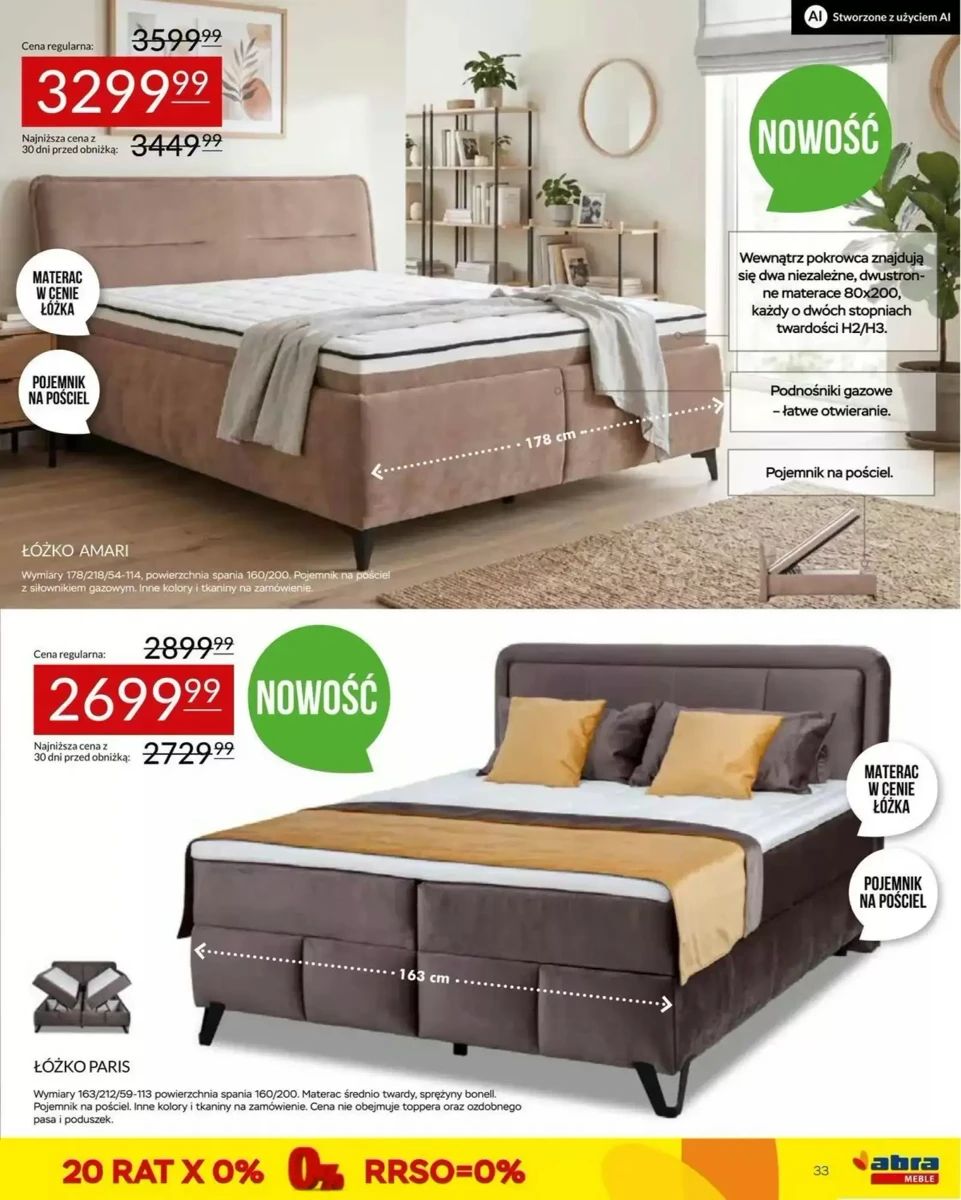 Gazetka Abra Meble, strona 33 z 44