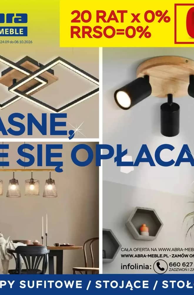 Okładka gazetki Abra Meble, ważna 24 września 2026 – 8 października 2026