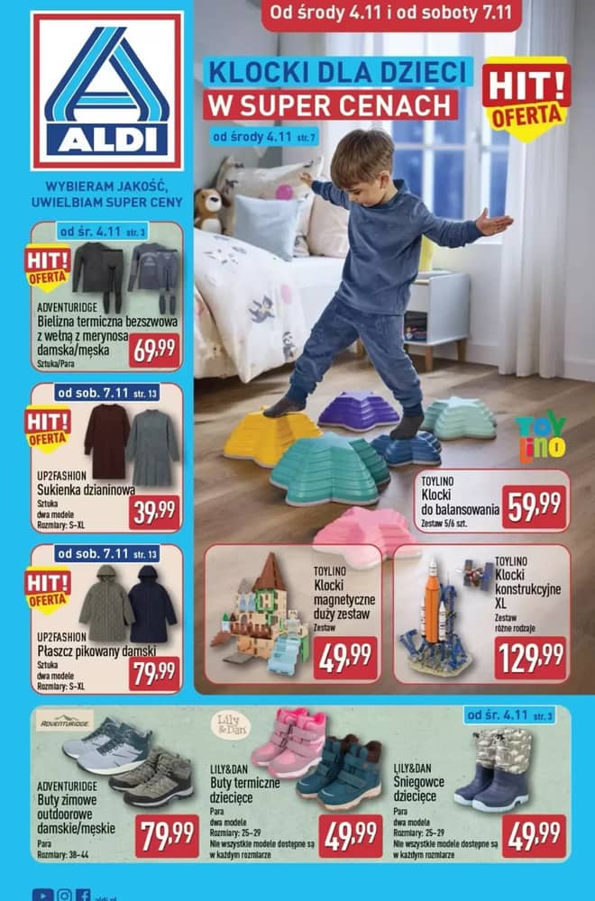 Okładka gazetki Aldi, ważna 4–14 listopad 2026