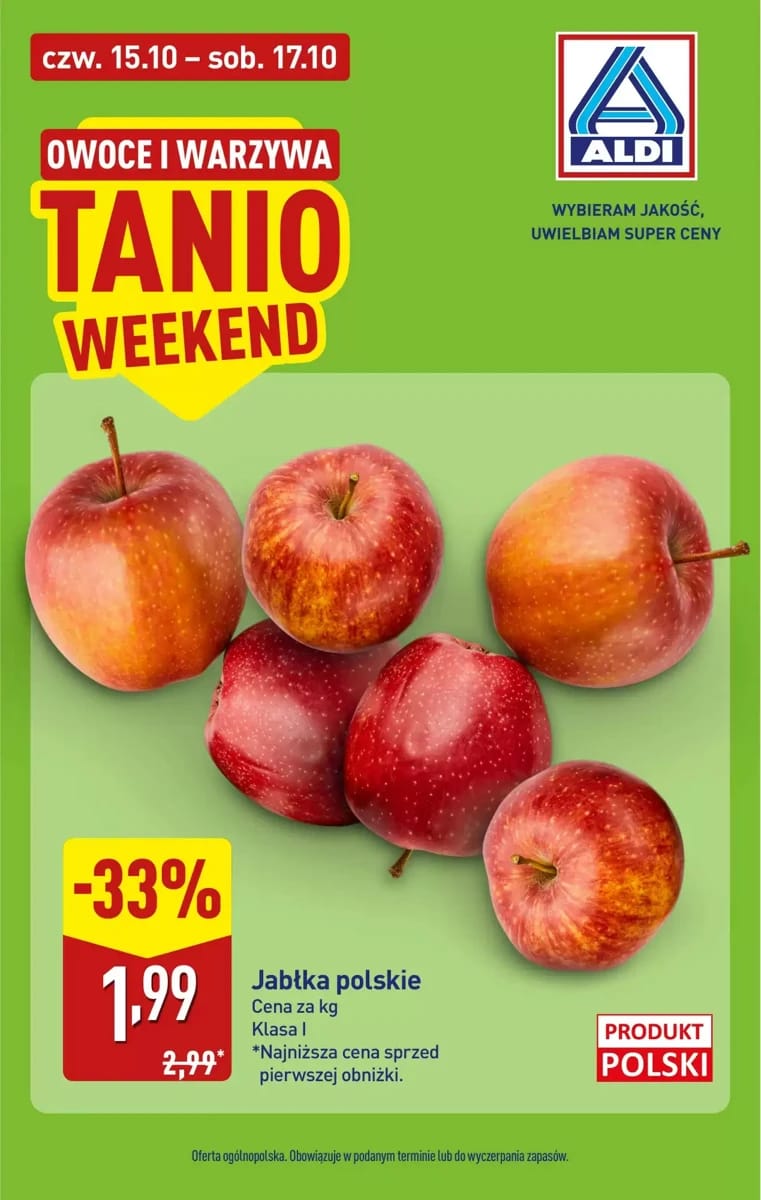 Gazetka Aldi, strona 1 z 1