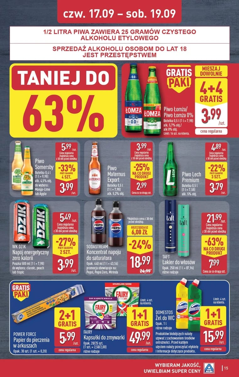 Gazetka Aldi, strona 15 z 16