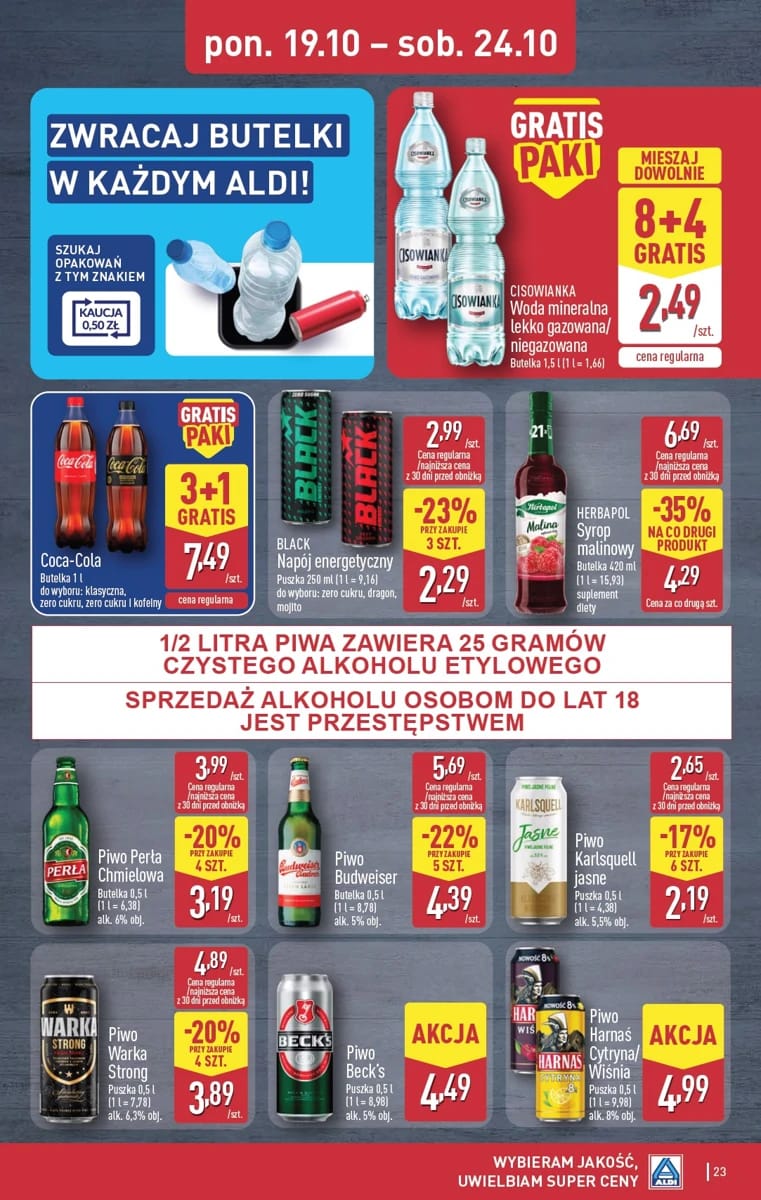 Gazetka Aldi, strona 23 z 54
