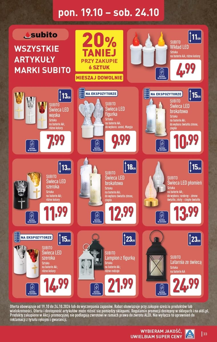 Gazetka Aldi, strona 33 z 54