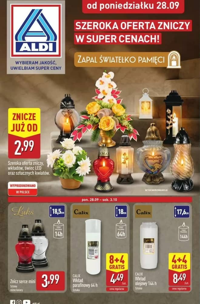 Okładka gazetki Aldi, ważna 28 września 2026 – 3 października 2026