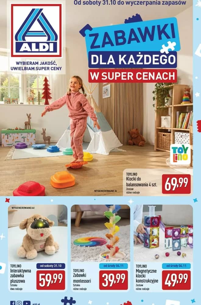 Okładka gazetki Aldi, ważna 31 października 2026 – 21 listopada 2026
