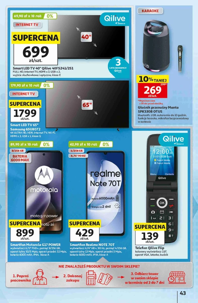 Gazetka Auchan, strona 43 z 49
