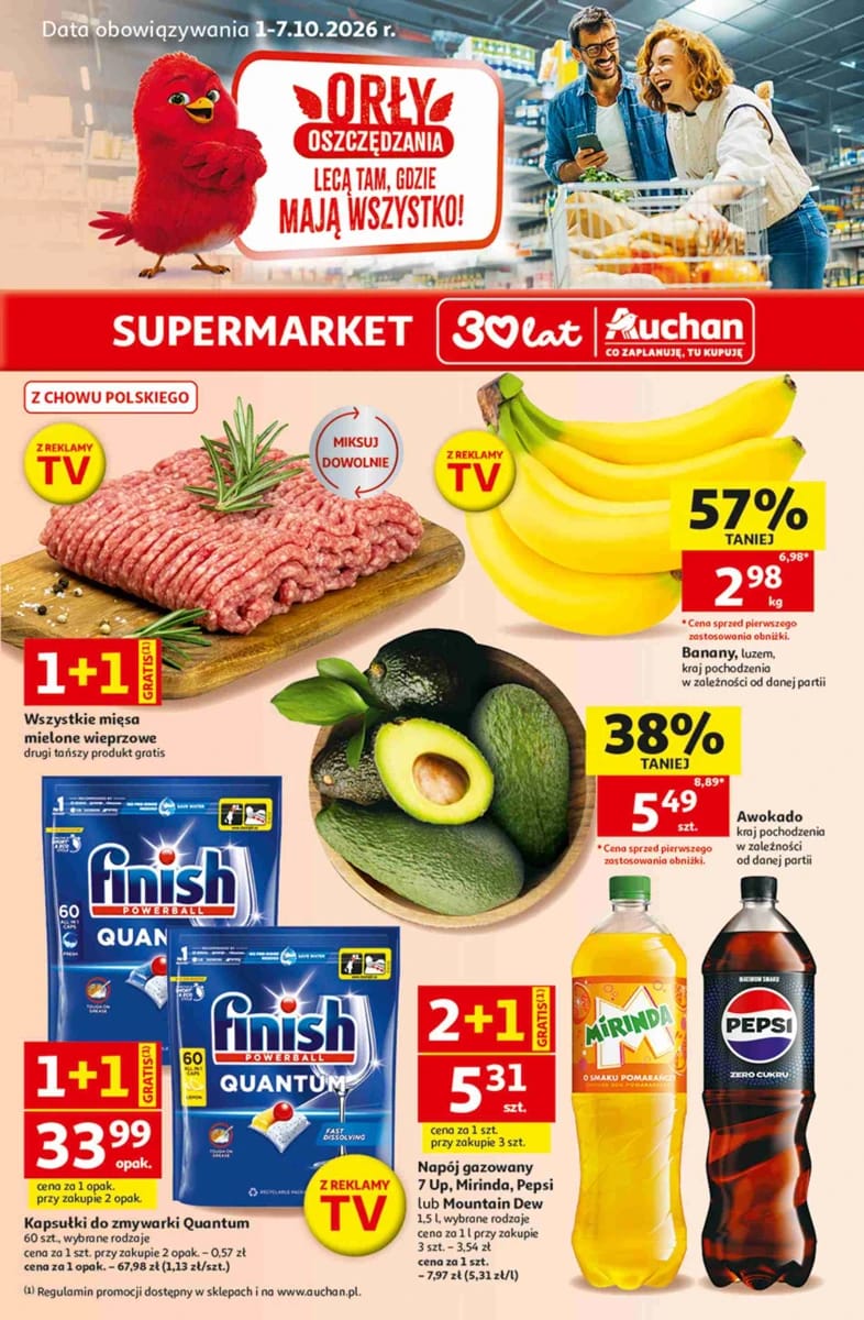 Gazetka Auchan, strona 1 z 8