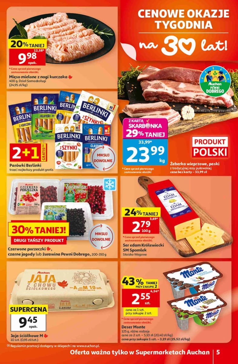 Gazetka Auchan, strona 5 z 8