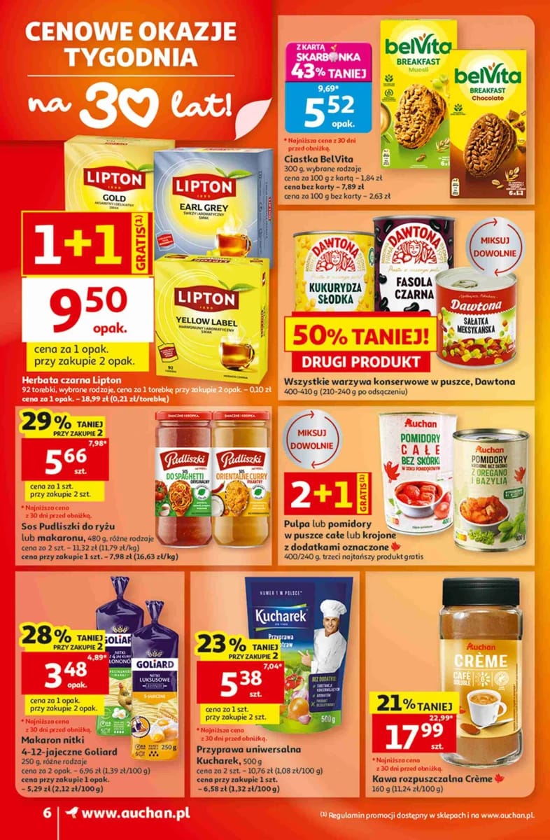 Gazetka Auchan, strona 6 z 8