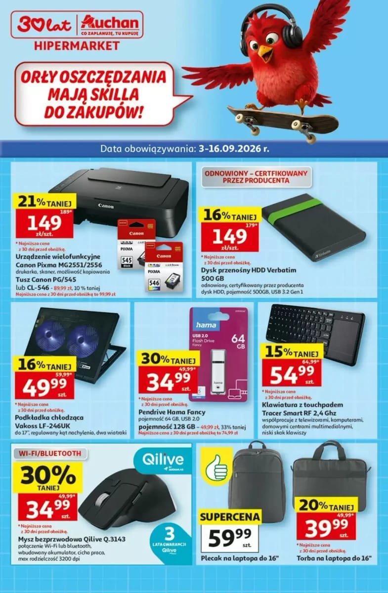 Gazetka Auchan, strona 1 z 2