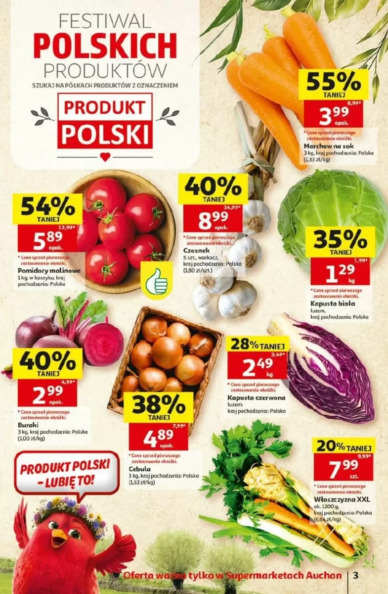 Gazetka Auchan, strona 3 z 8