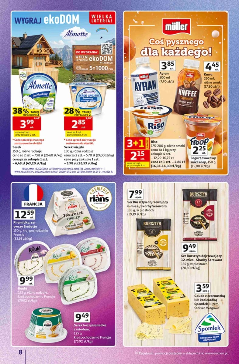 Gazetka Auchan, strona 8 z 44