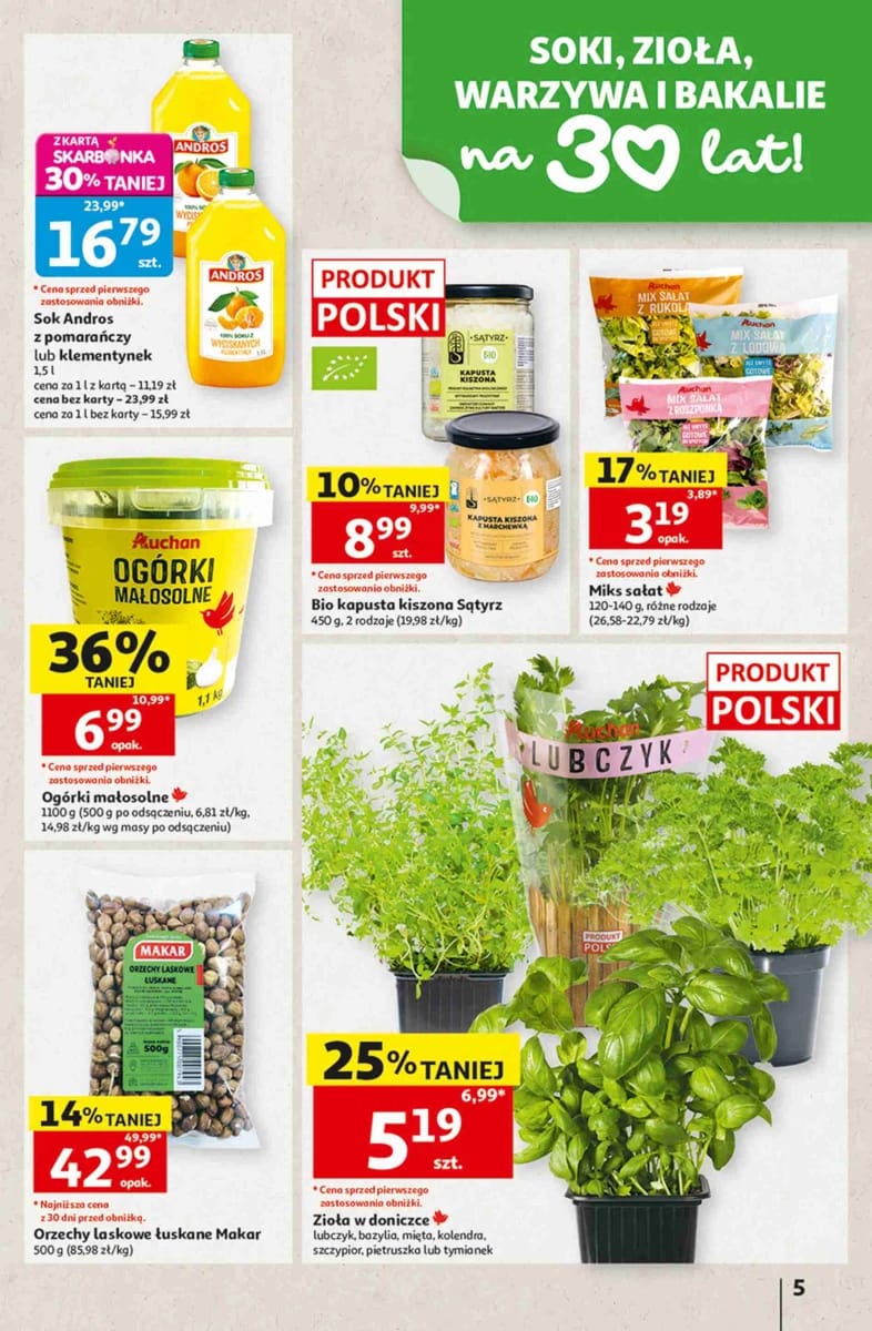Gazetka Auchan, strona 5 z 41