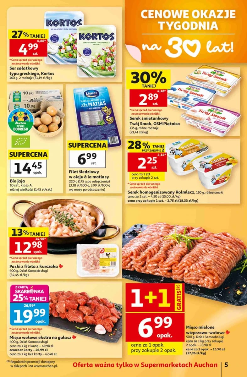 Gazetka Auchan, strona 5 z 8