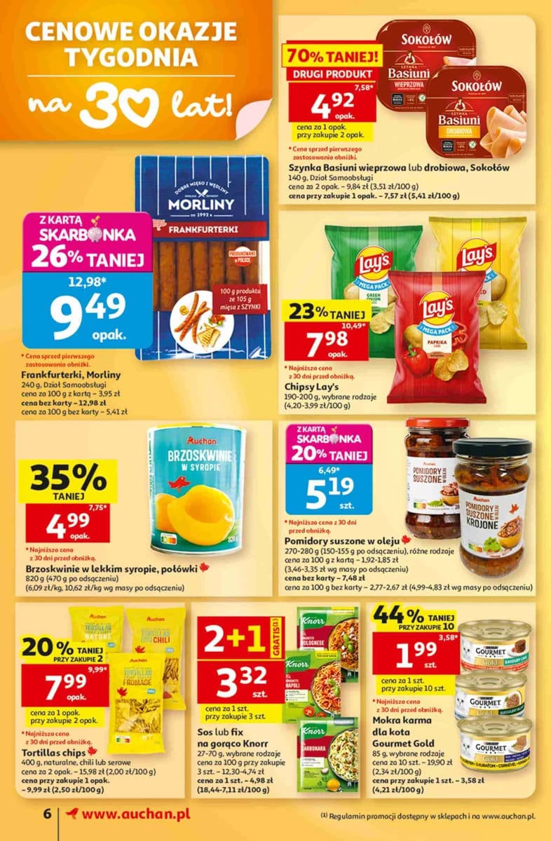 Gazetka Auchan, strona 6 z 8