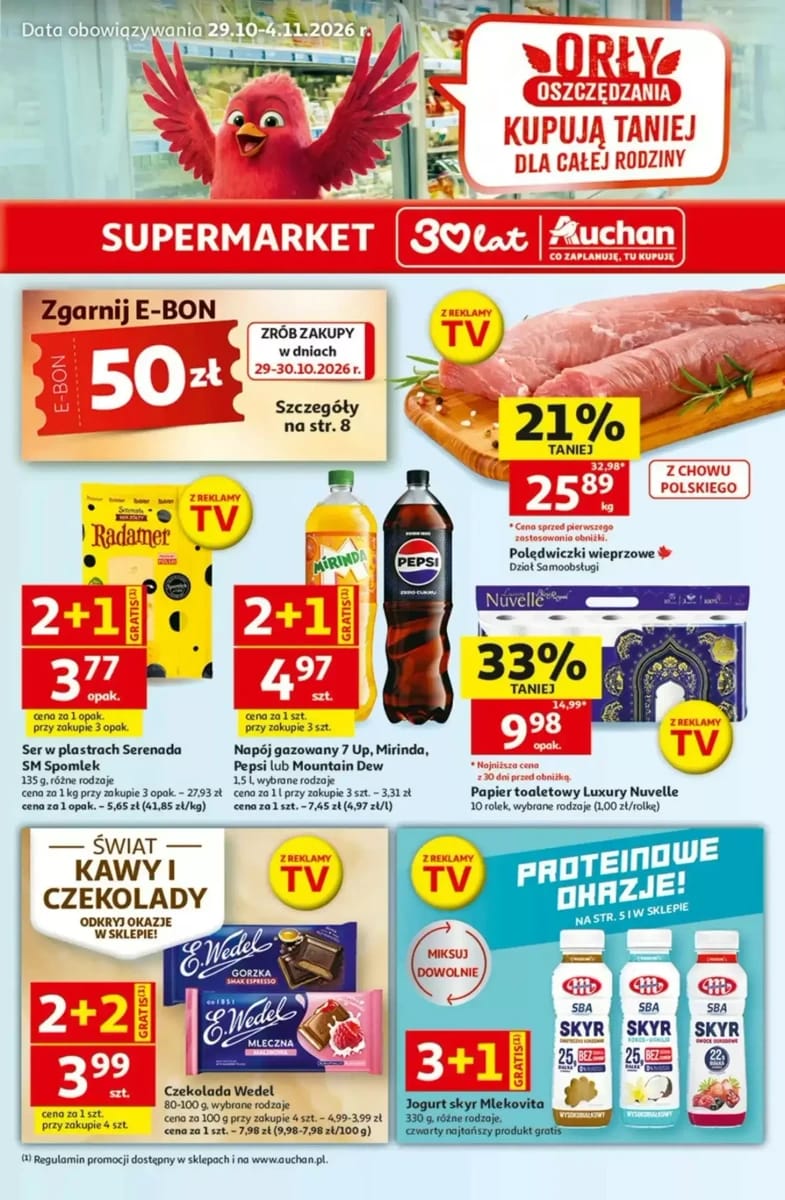 Gazetka Auchan, strona 1 z 8
