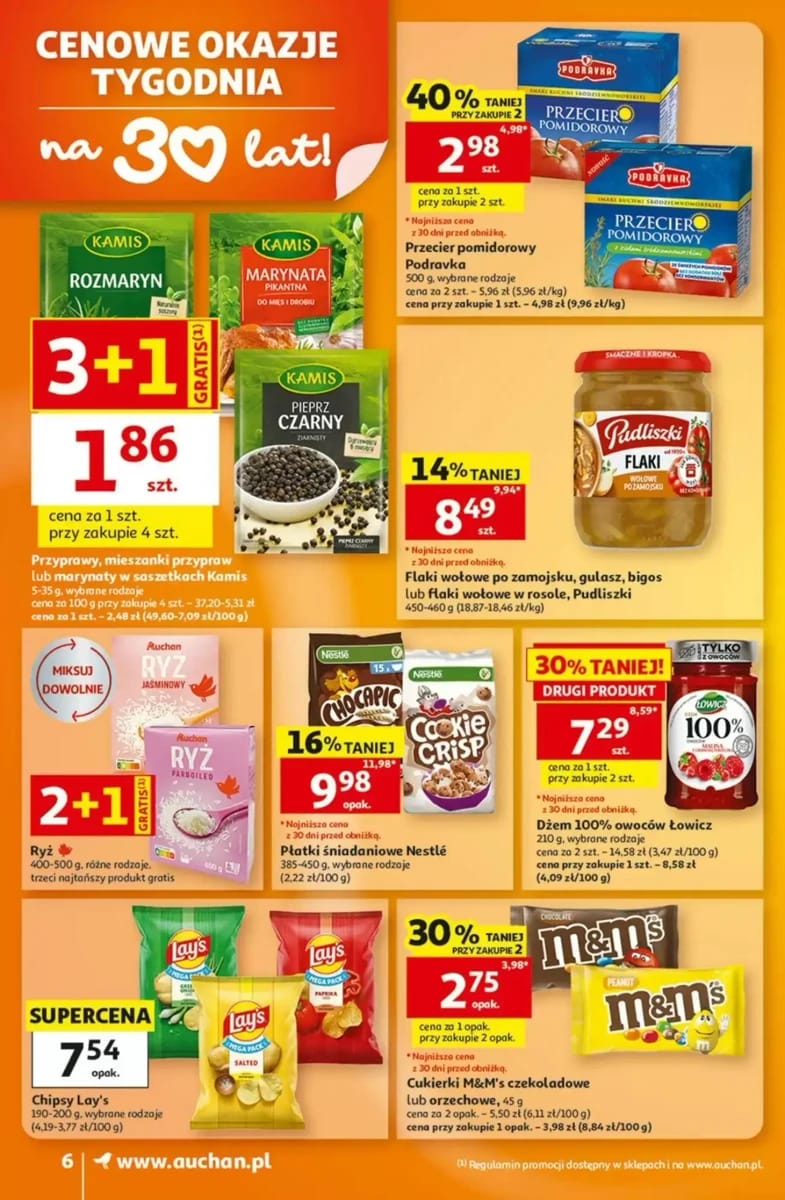 Gazetka Auchan, strona 6 z 8