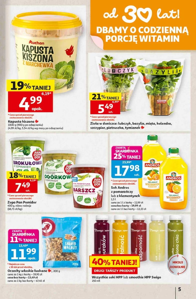 Gazetka Auchan, strona 5 z 41