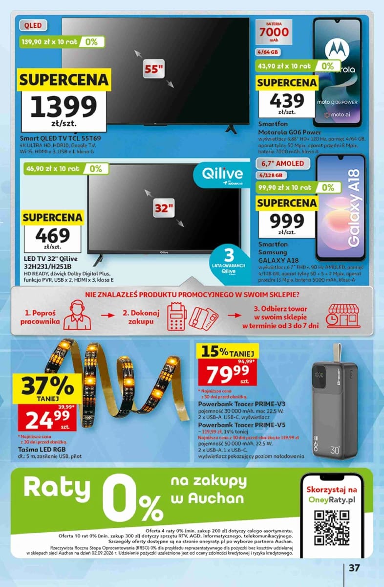 Gazetka Auchan, strona 37 z 41