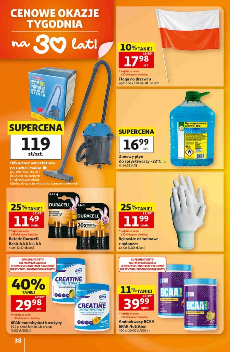 Gazetka Auchan, strona 38 z 41