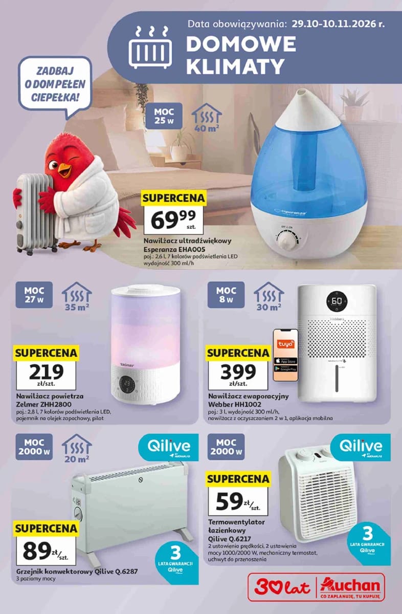 Gazetka Auchan, strona 1 z 2