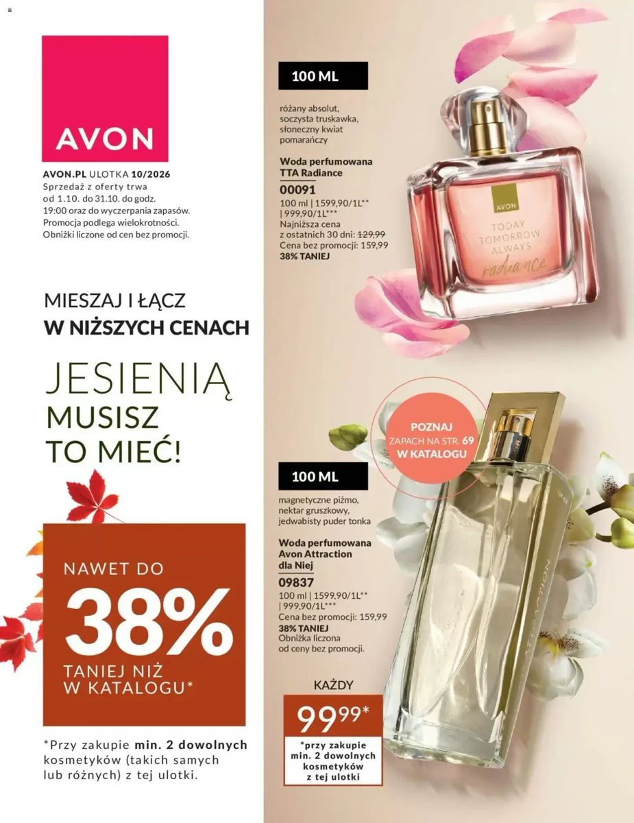 Gazetka Avon, strona 1 z 4