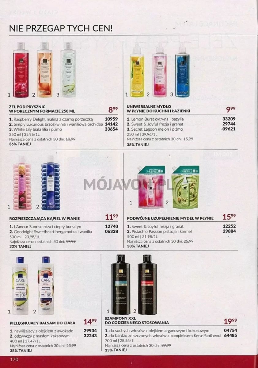 Gazetka Avon, strona 170 z 180