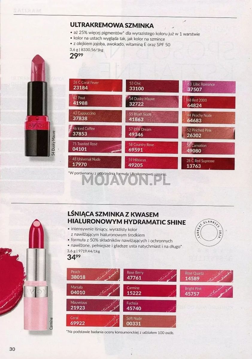 Gazetka Avon, strona 30 z 180