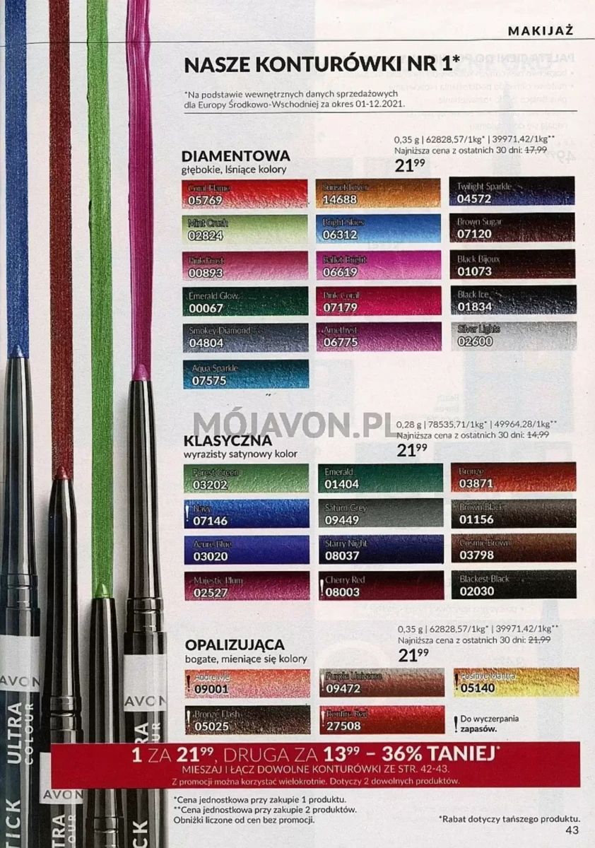 Gazetka Avon, strona 43 z 180