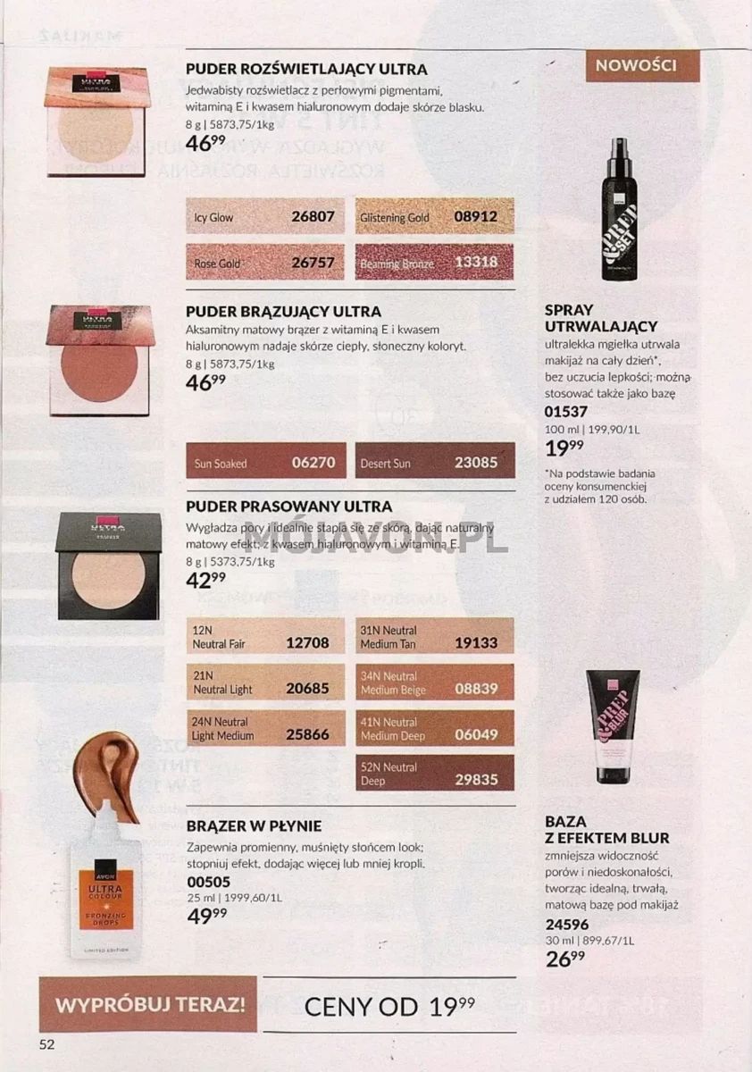 Gazetka Avon, strona 52 z 180