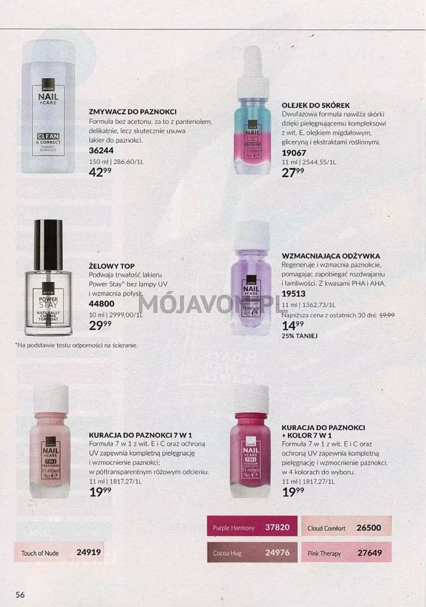 Gazetka Avon, strona 56 z 180