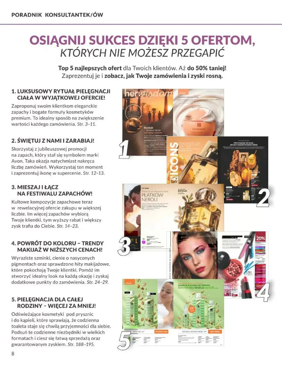 Gazetka Avon, strona 8 z 58