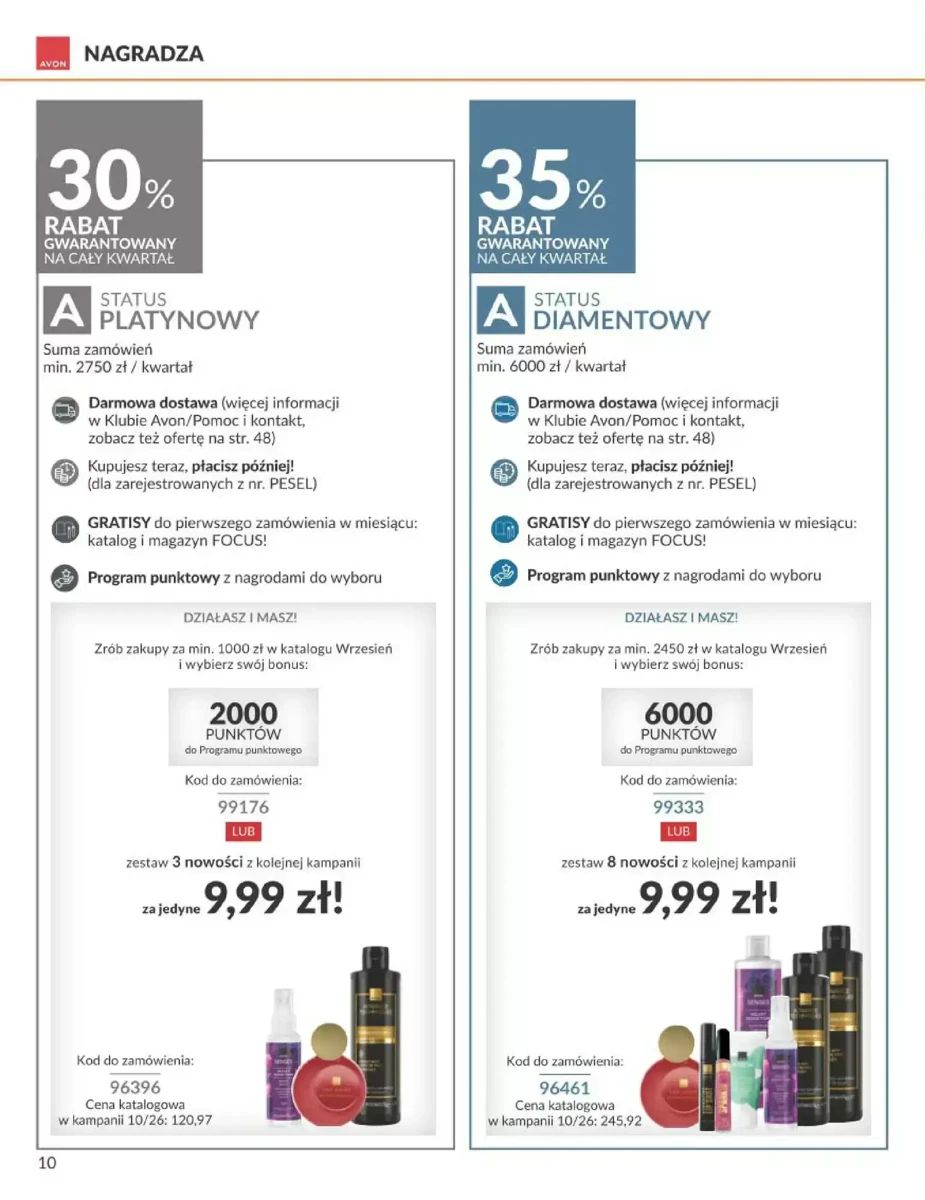 Gazetka Avon, strona 10 z 58