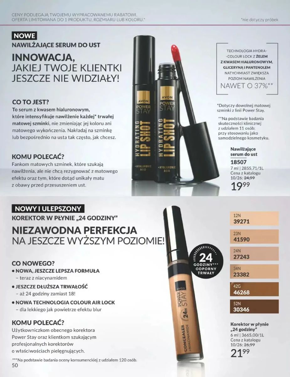Gazetka Avon, strona 50 z 58