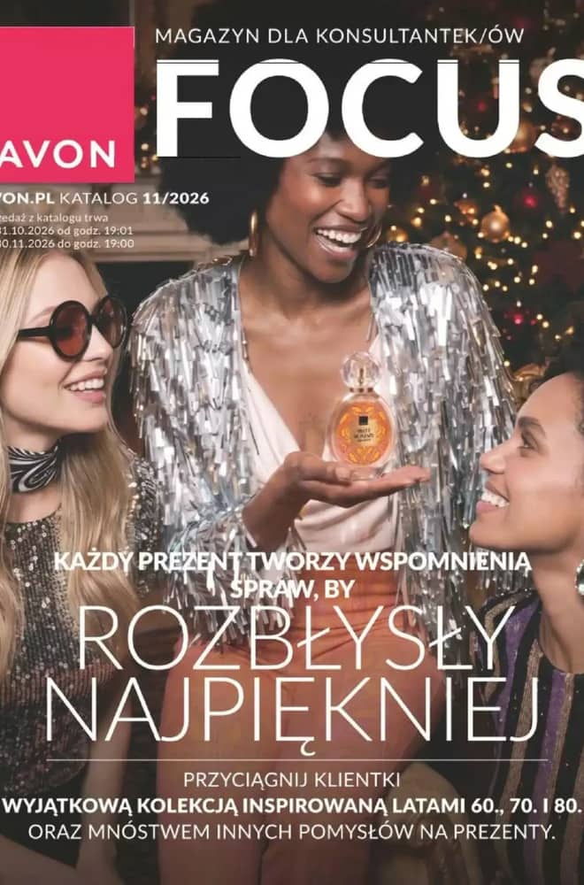 Okładka gazetki Avon, ważna 31 października 2026 – 30 listopada 2026