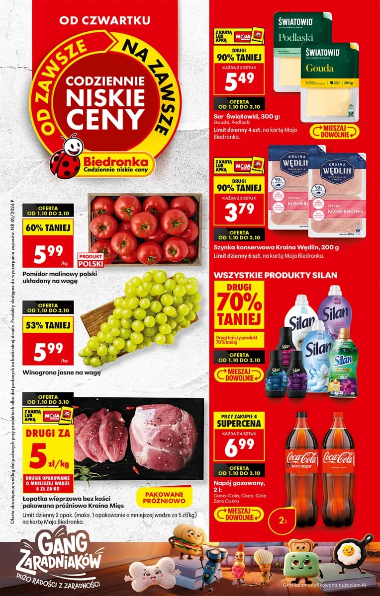 Gazetka Biedronka, strona 1 z 94