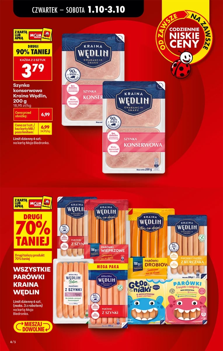 Gazetka Biedronka, strona 4 z 94