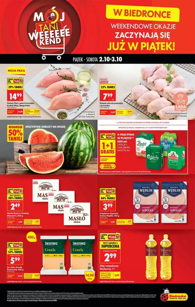 Gazetka Biedronka, strona 1 z 3