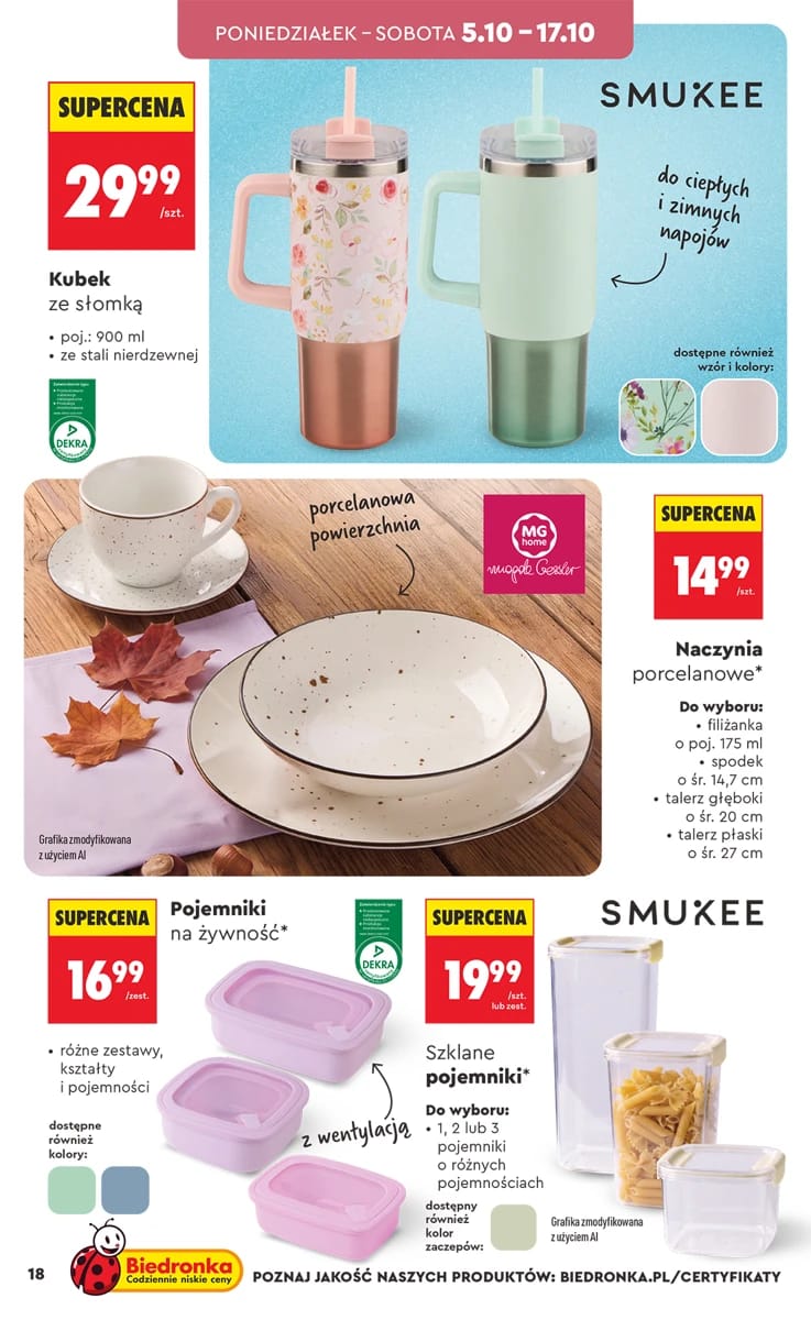 Gazetka Biedronka, strona 18 z 44
