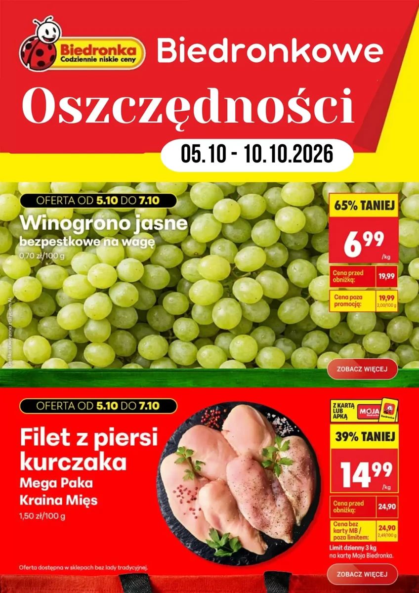 Gazetka Biedronka, strona 1 z 8