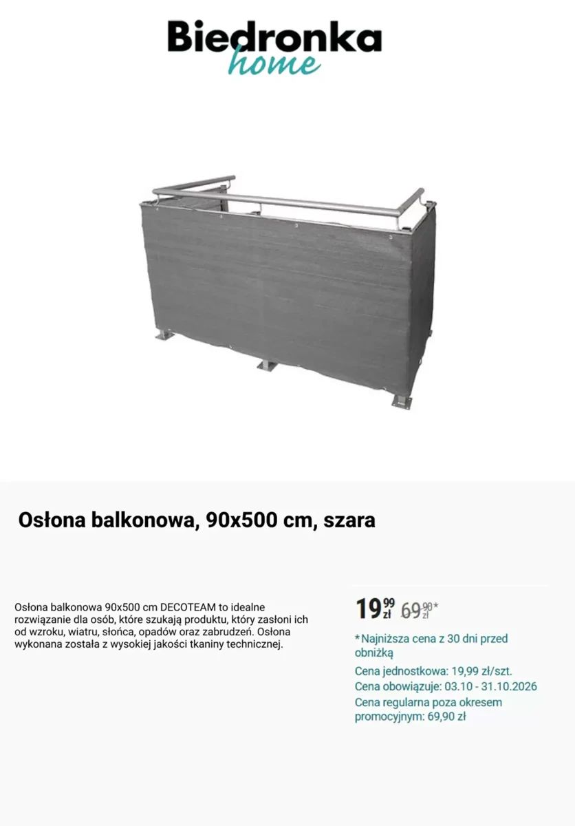 Gazetka Biedronka, strona 4 z 10