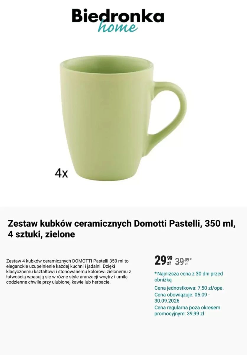 Gazetka Biedronka, strona 6 z 11