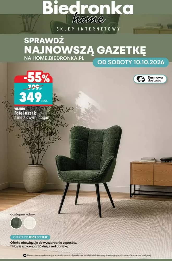 Okładka gazetki Biedronka, ważna 10 października 2026 – 8 stycznia 2027