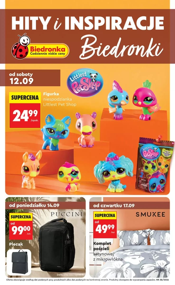 Gazetka Biedronka, strona 1 z 44