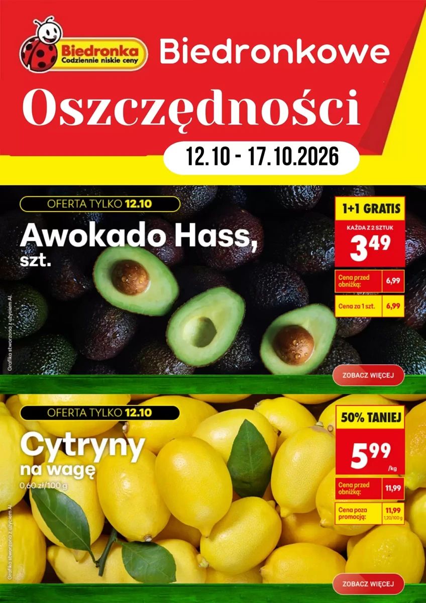 Gazetka Biedronka, strona 1 z 8