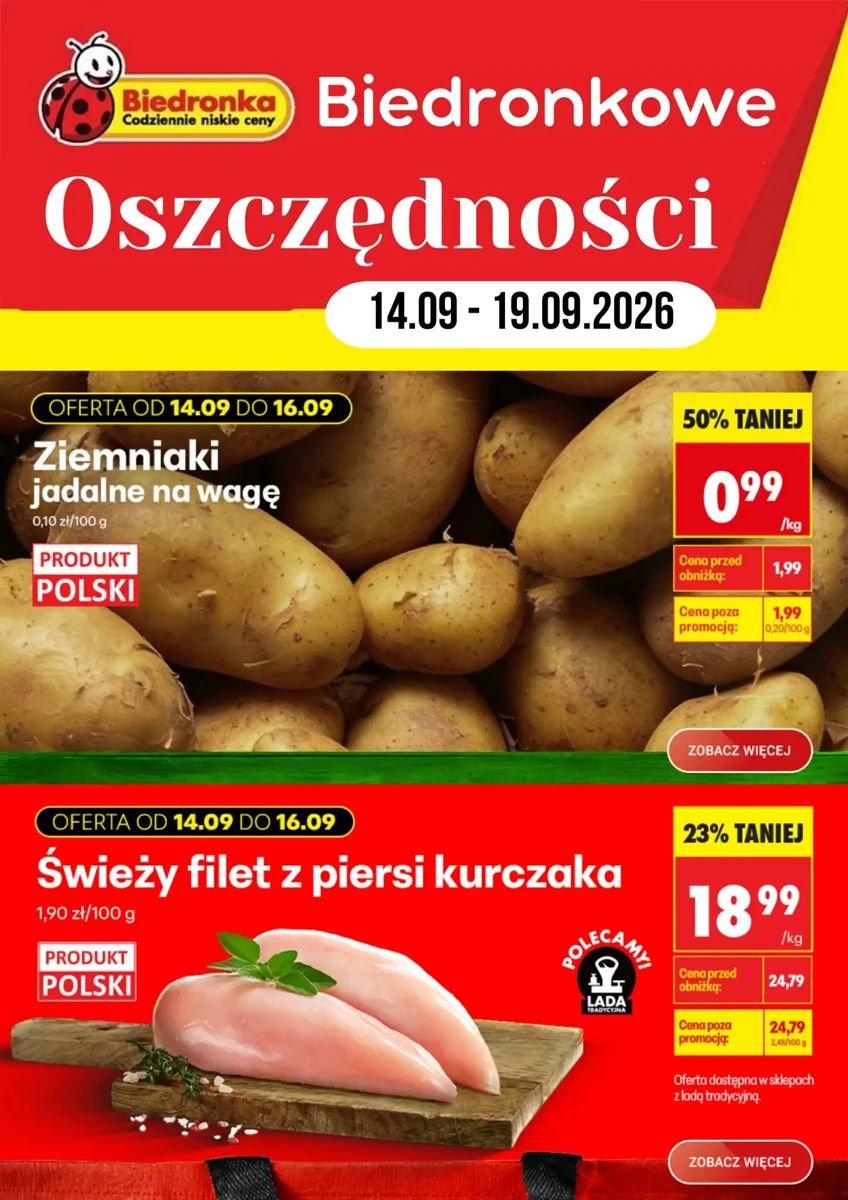 Gazetka Biedronka, strona 1 z 5