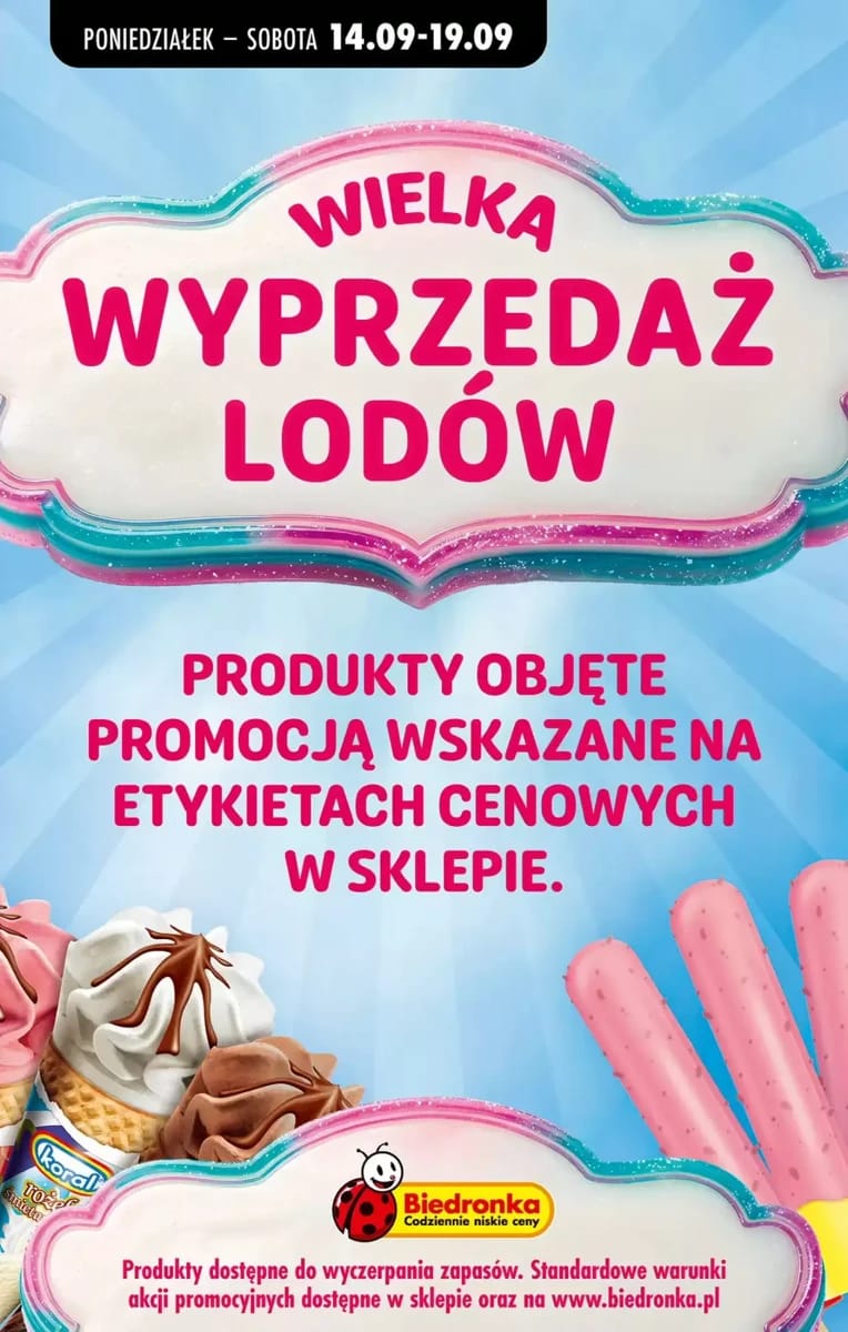 Gazetka Biedronka, strona 1 z 4